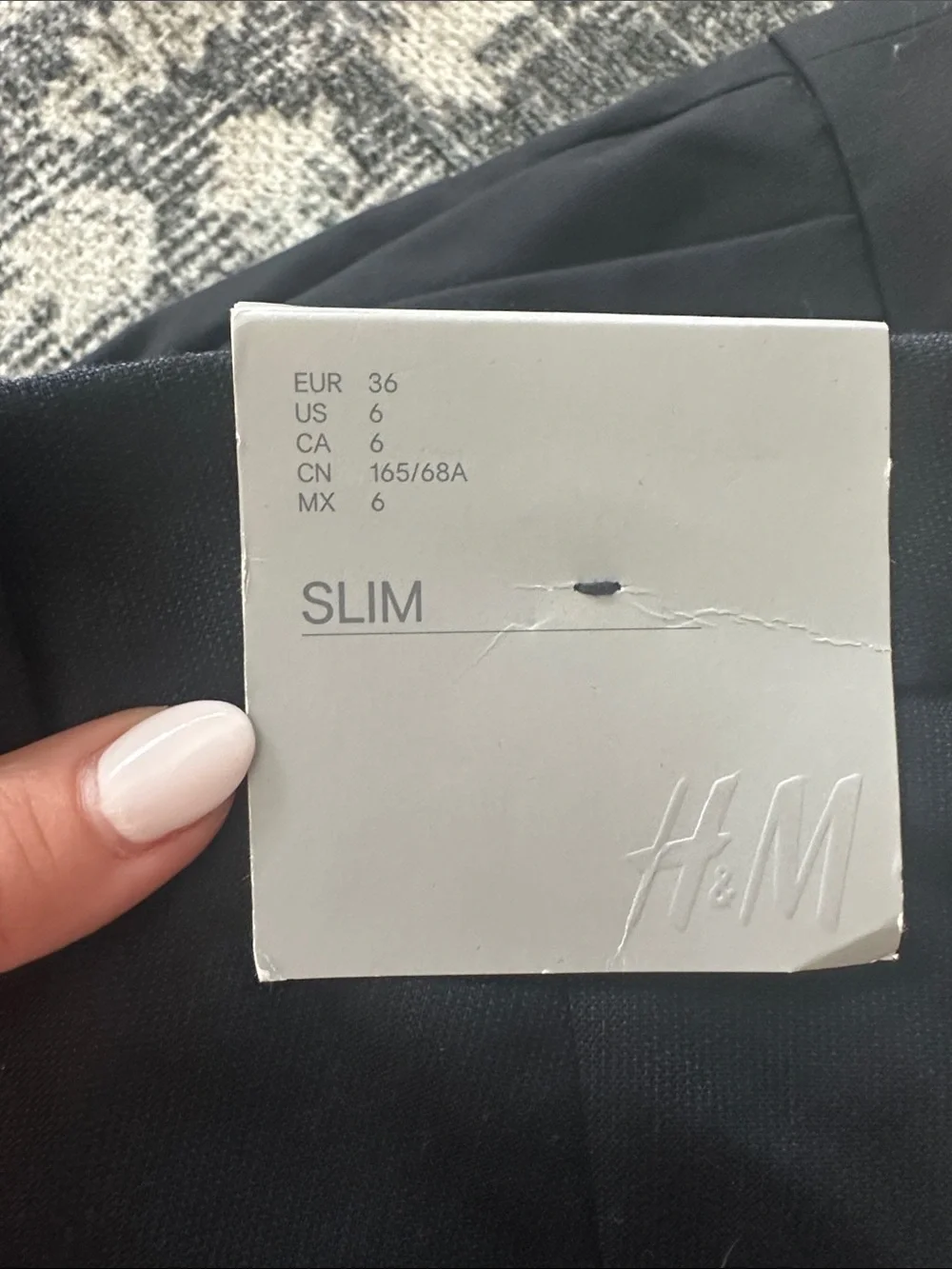 Women’s Dress Pants - Navy Blue by H&M